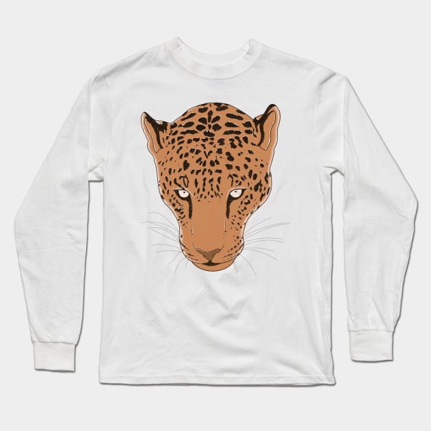 Leopard Long Sleeve T-Shirt by woahthesun